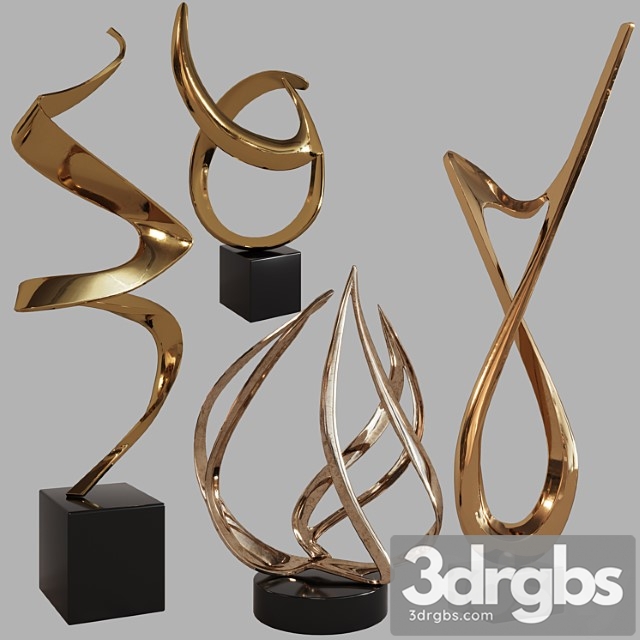 Sculptures decor set by bob bennett 03 3dsmax Download - thumbnail 1