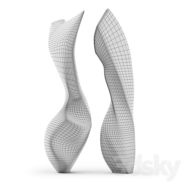 Sophie Elizabeth Thompson sculpture 08 3ds Max - thumbnail 2