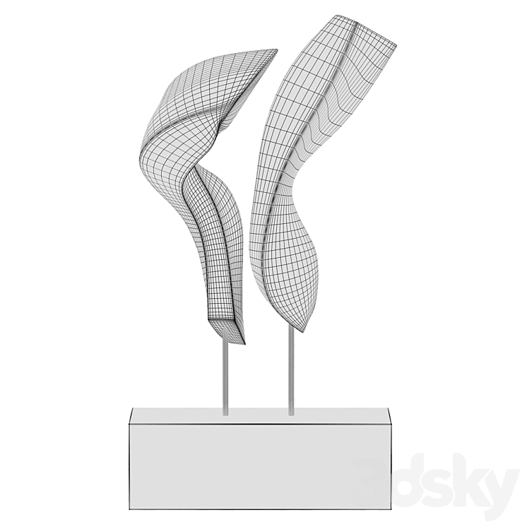 Sophie Elizabeth Thompson sculpture 11 3DS Max - thumbnail 2