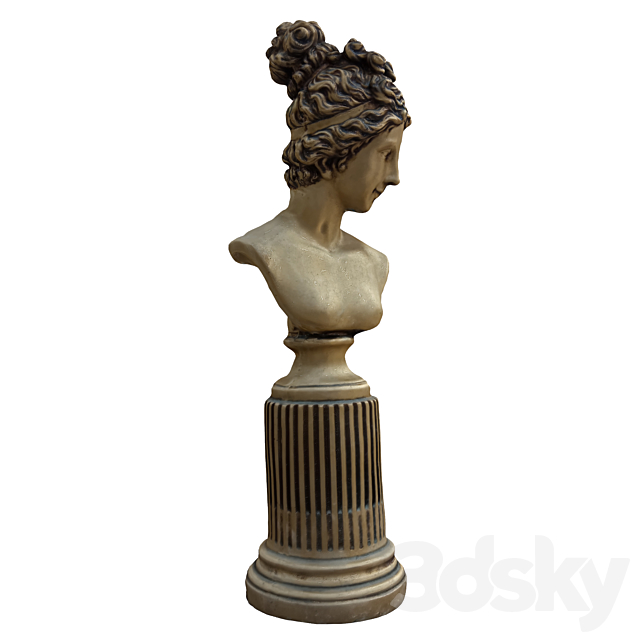 statue girl 3DSMax File - thumbnail 6