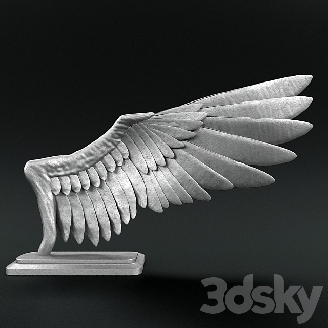 The figurine “Wings” 3DSMax File - thumbnail 1