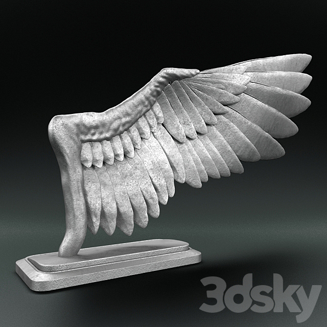 The figurine “Wings” 3DSMax File - thumbnail 2