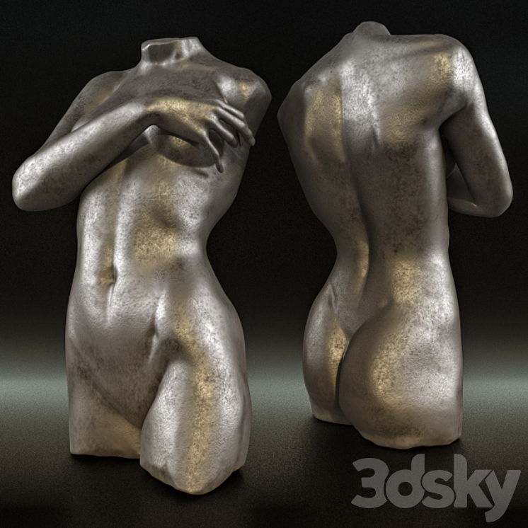 Torso Christopher Guy 3DS Max - thumbnail 1