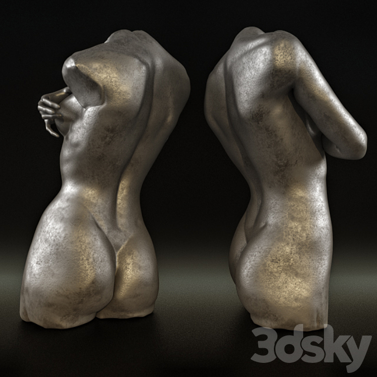 Torso Christopher Guy 3DS Max - thumbnail 2