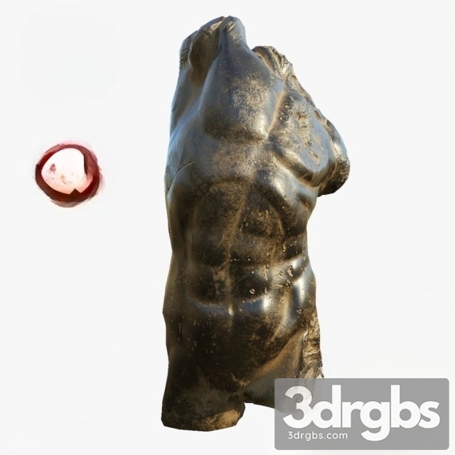 Torso Sculpture 3dsmax Download - thumbnail 1