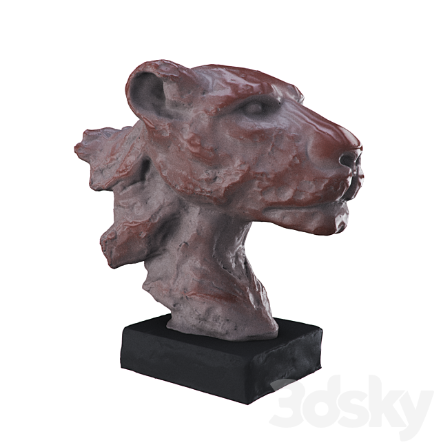 Uttermost Paka Sculpture 3DSMax File - thumbnail 1