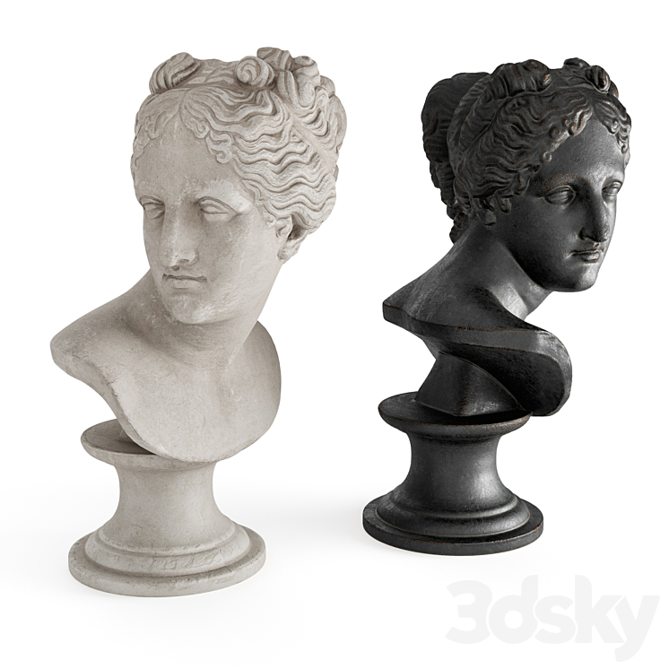 Venus classic bust 3DS Max Model - thumbnail 1