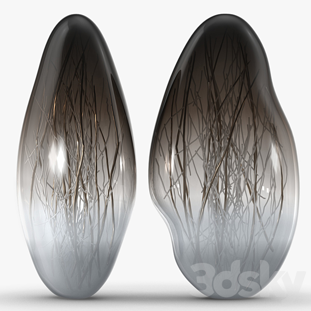 Vessel Gallery – Ore genesis in pigeon gray 3ds Max - thumbnail 1