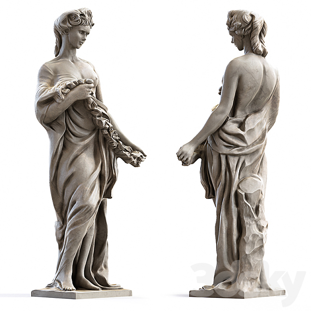 Women’s sculpture 3DSMax File - thumbnail 1