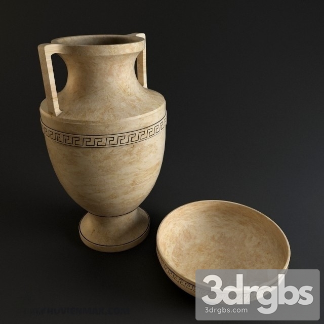 Antique Crockery 3dsmax Download - thumbnail 1