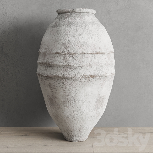 Antique Turkish Jugs for Olive Oil 3DS Max Model - thumbnail 2