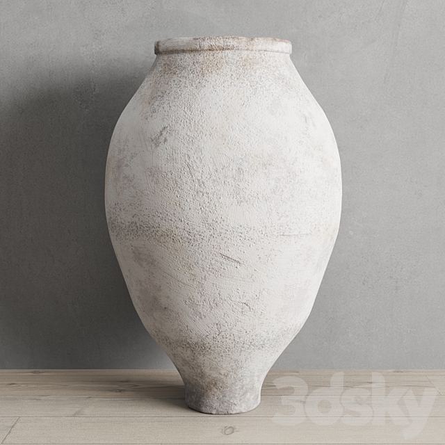 Antique Turkish Jugs for Olive Oil 3DS Max Model - thumbnail 3