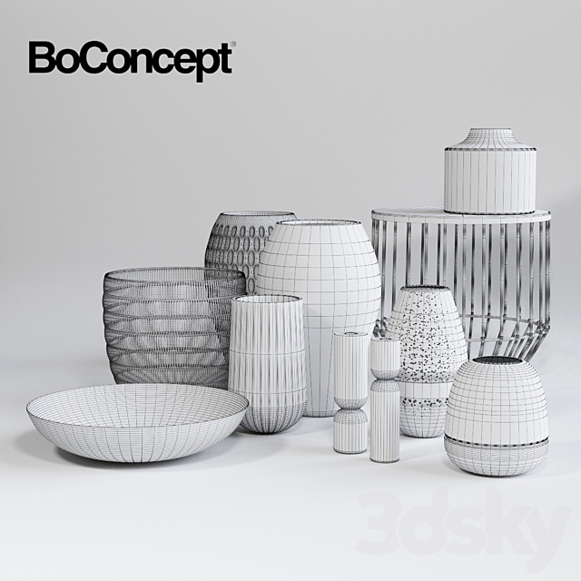 BoConcept Decor Set 3DSMax File - thumbnail 2