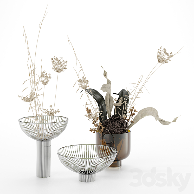 BoConcept Vases and plants 3DS Max - thumbnail 1