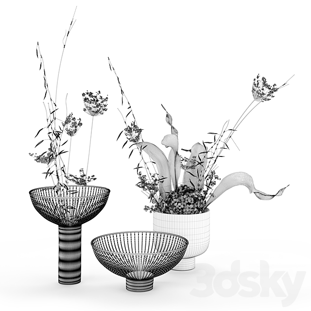 BoConcept Vases and plants 3DSMax File - thumbnail 2