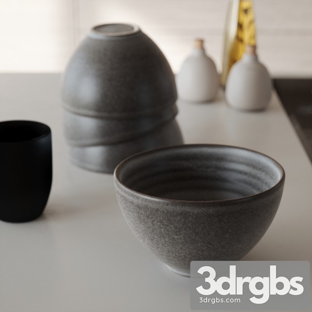 Ceramic Bowl 07 3dsmax Download - thumbnail 1