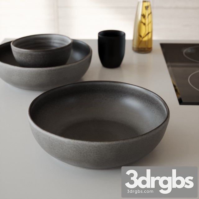 Ceramic Bowl 08 3dsmax Download - thumbnail 1