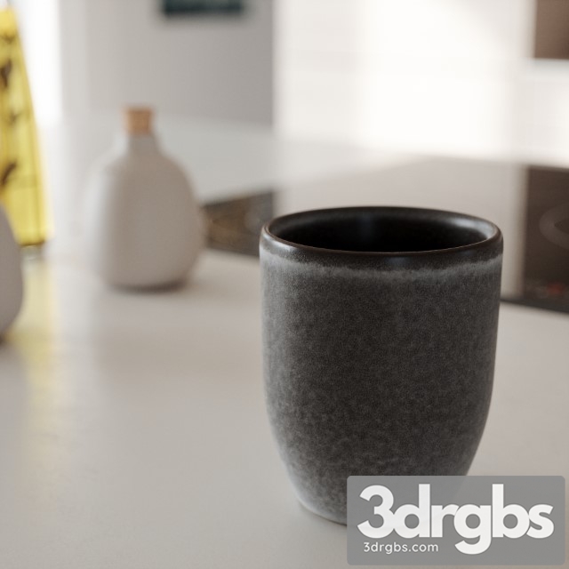 Ceramic Mug 02 3dsmax Download - thumbnail 1