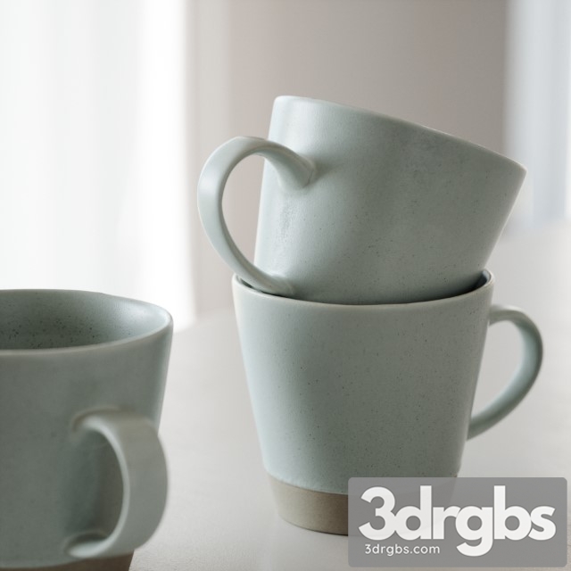 Ceramic Mug 04 3dsmax Download - thumbnail 1