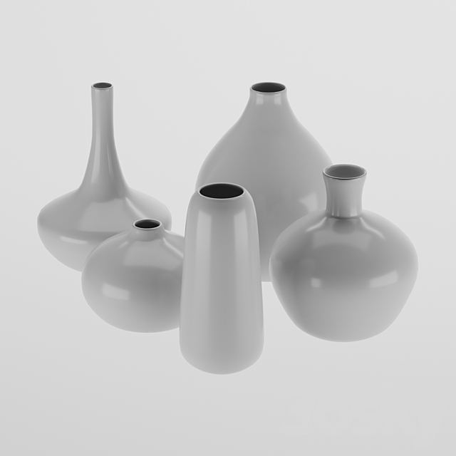 Ceramic vases 3DSMax File - thumbnail 1