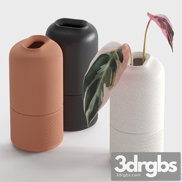 Ceramic Vases Zenn Vases by Axioma 3dsmax Download - thumbnail 1