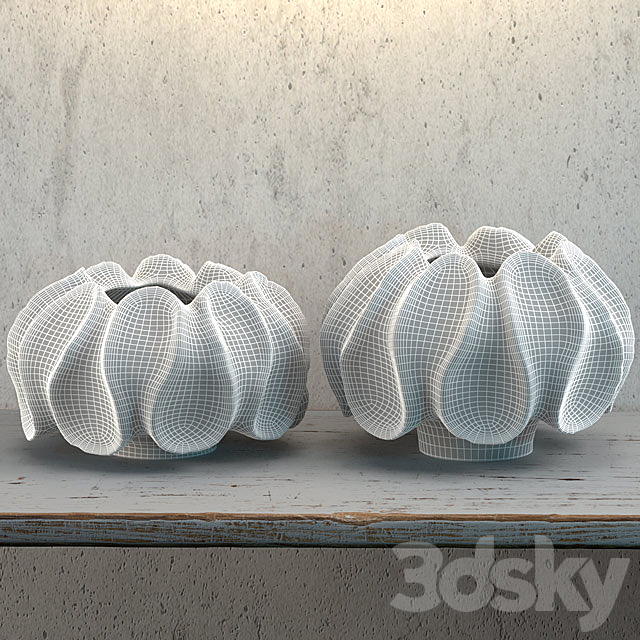 Chakra vases by EDG 3DSMax File - thumbnail 3