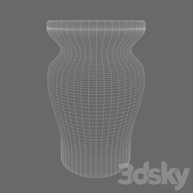 Chinese Vase 04 3DSMax File - thumbnail 3