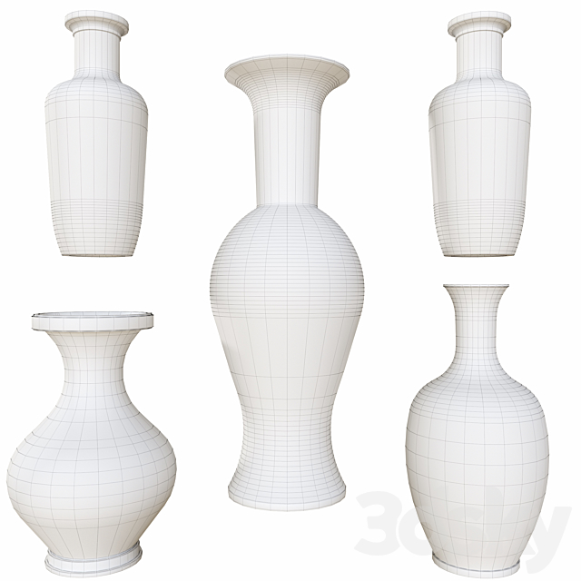 ChineseVase1 3ds Max - thumbnail 2