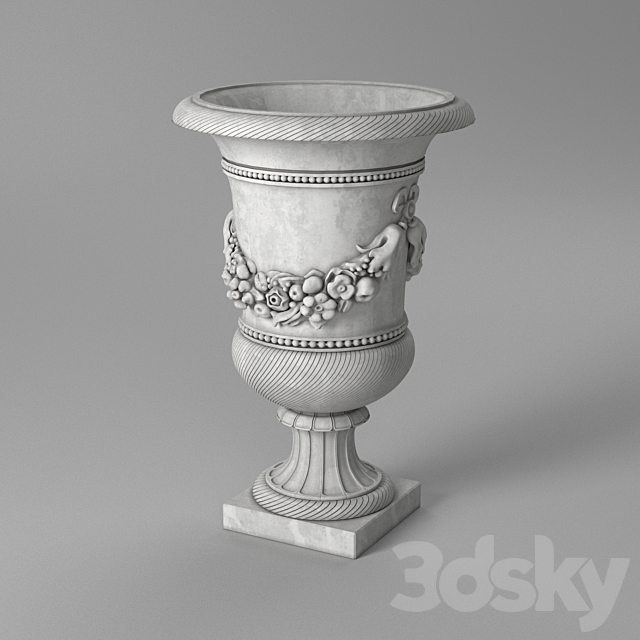 Classic pot 3DSMax File - thumbnail 1