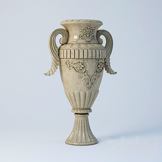 Classic vase 3ds Max - thumbnail 1