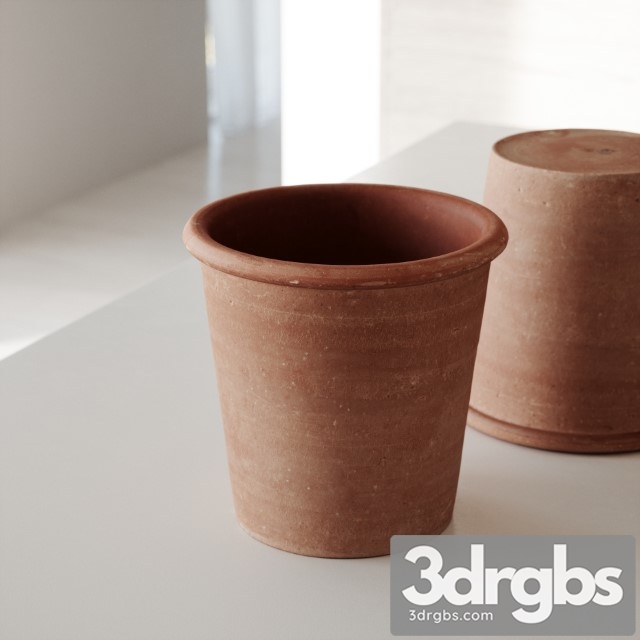 Clay Pot 09 3dsmax Download - thumbnail 1