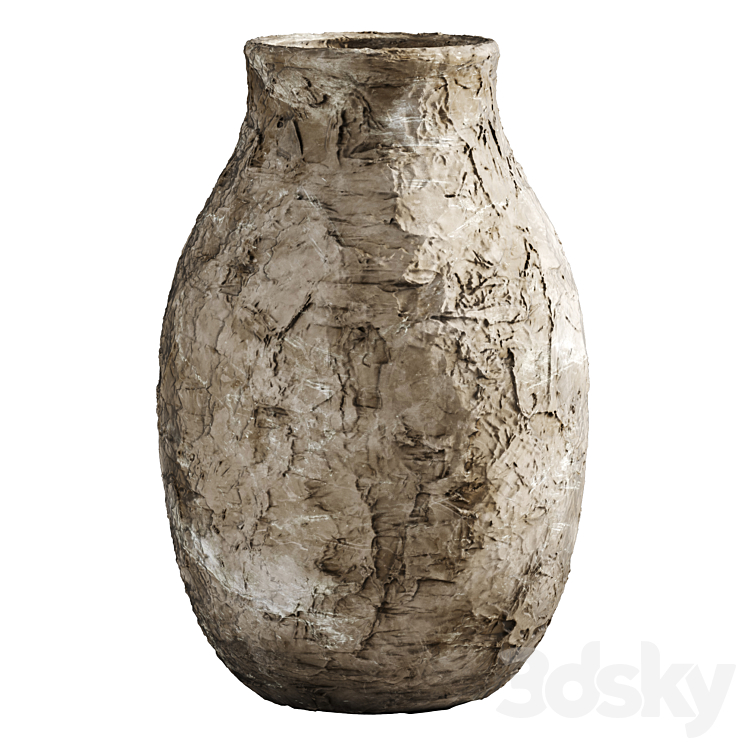 Clay vases 3DS Max - thumbnail 2