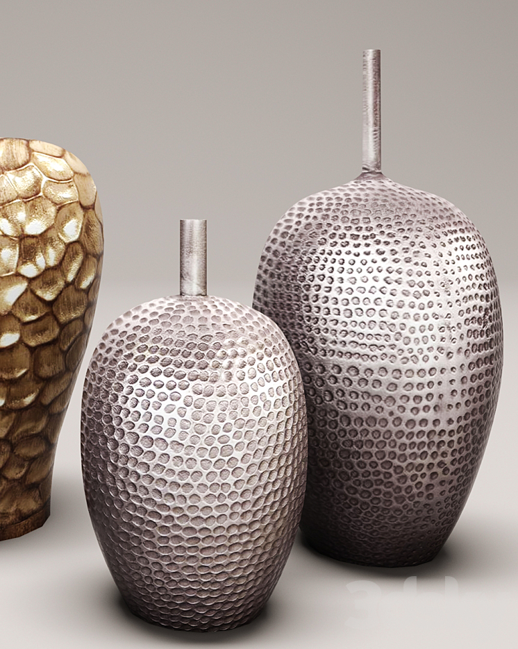 collection of vases Howard Elliott 3DS Max - thumbnail 2