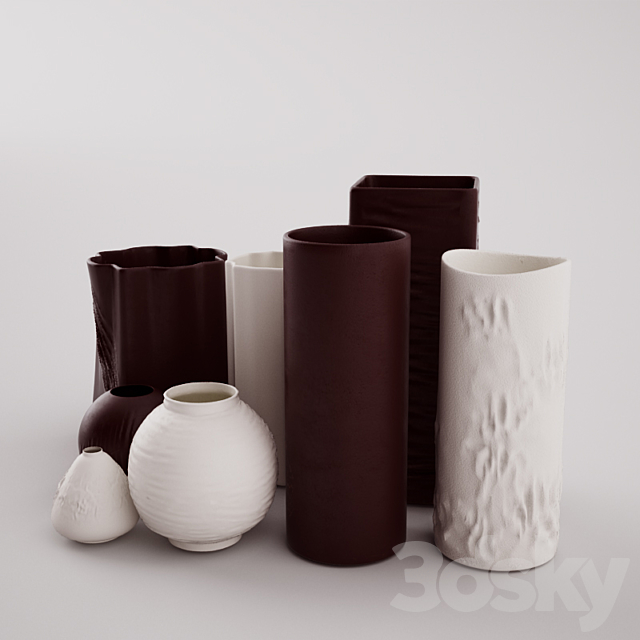 Concrete Vase 3DSMax File - thumbnail 2