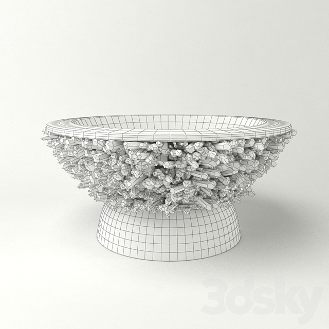 CRAVT PRECIOUS ROCK BOWL 3ds Max - thumbnail 3