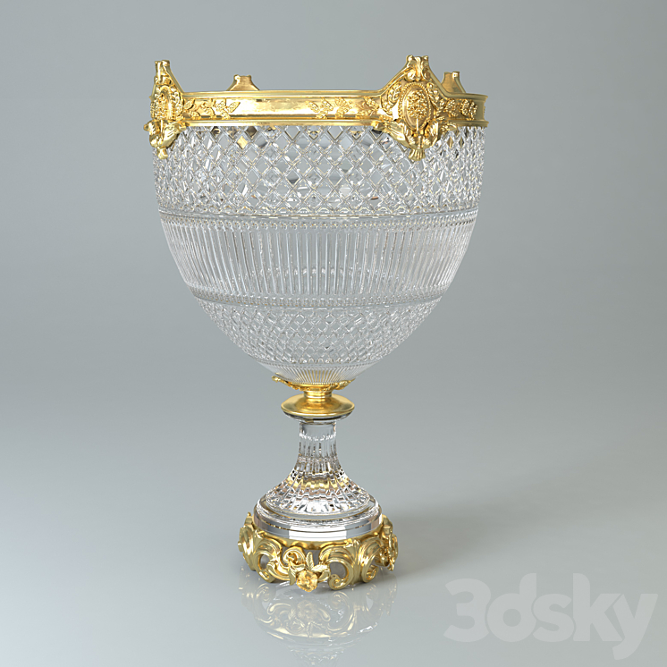 Crystal Vase 3DS Max - thumbnail 1