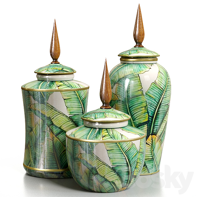 Decor vases 3DSMax File - thumbnail 1