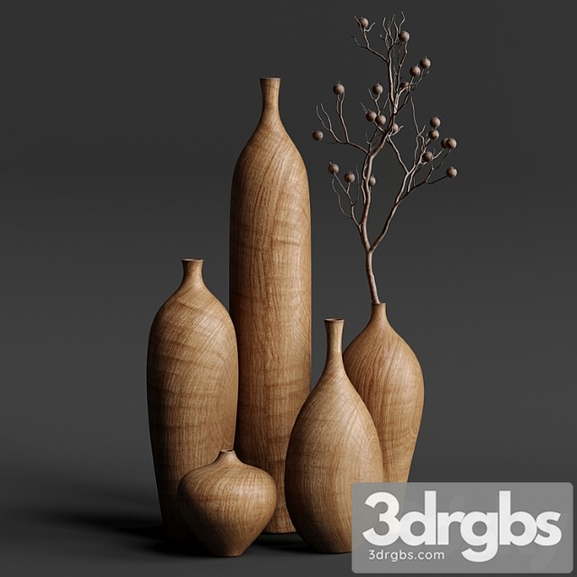 Decor Vases 6 3dsmax Download - thumbnail 1