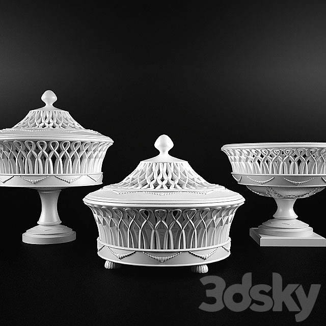 decorative set 3ds Max - thumbnail 1