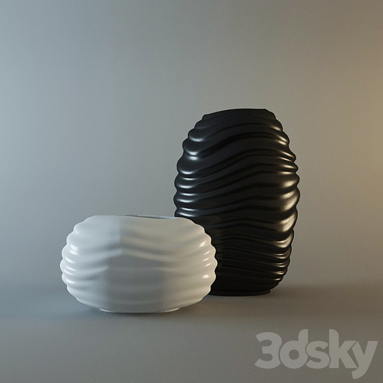 Decorative vase 3DS Max - thumbnail 1