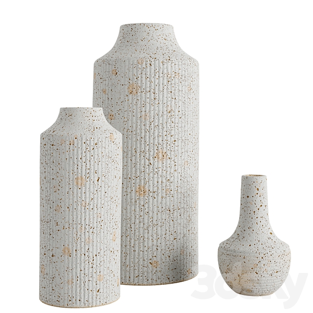 Ema Ceramic Vases 3ds Max - thumbnail 1