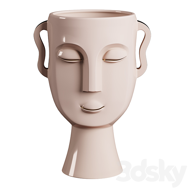 Face Vases. Set 1 3DSMax File - thumbnail 2