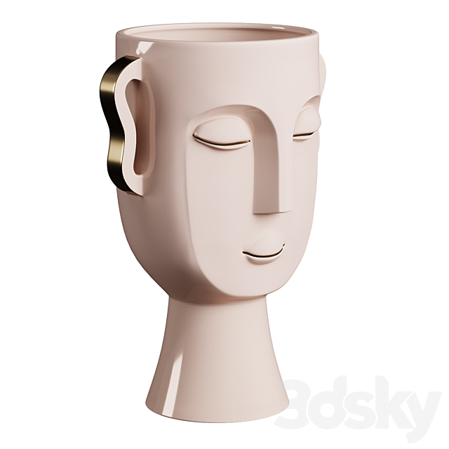 Face Vases. Set 1 3DSMax File - thumbnail 3