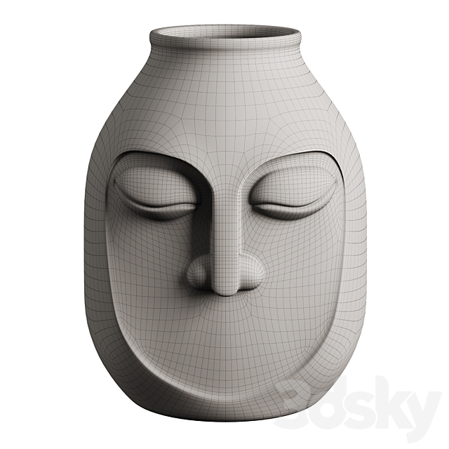 Face Vases. Set 1 3DSMax File - thumbnail 7