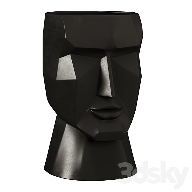 Face Vases. Set of 2 3DSMax File - thumbnail 6