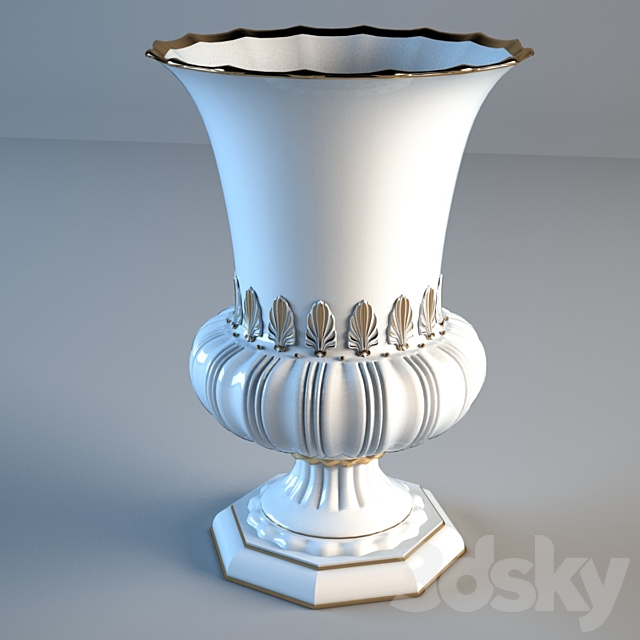 Flower vase 3ds Max - thumbnail 1