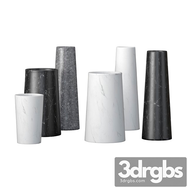 Foundations marble vases west elm - thumbnail 1