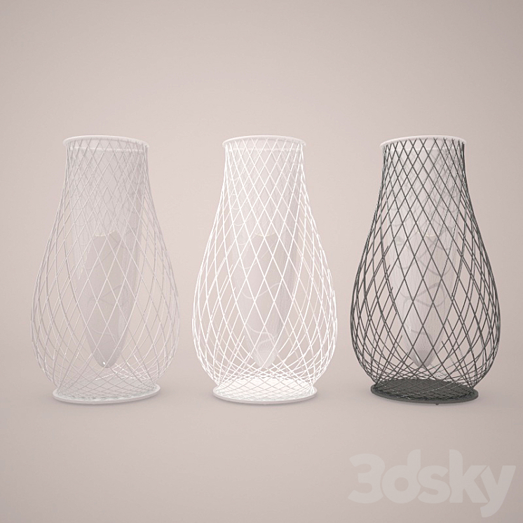 Garden vase EMU GROUP HEAVEN 60h103 3DS Max - thumbnail 1