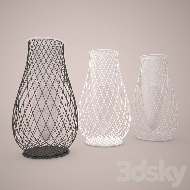 Garden vase EMU GROUP. HEAVEN. 60h103 3DSMax File - thumbnail 2