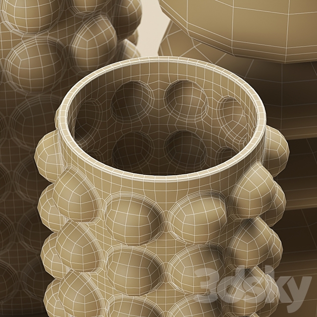 Glass vases H&M Home 3DSMax File - thumbnail 5